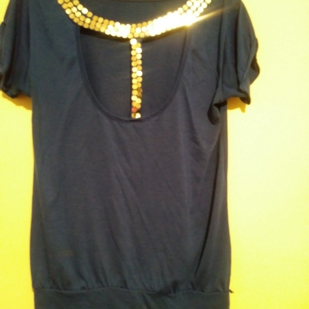 Diva blue blouse